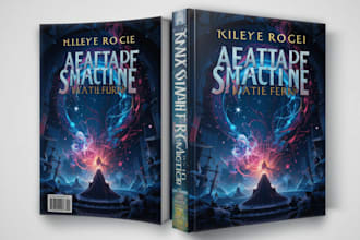 design professional book cover or book cover