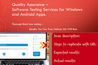 perform thorough testing of web applications for ui, ux and functionality