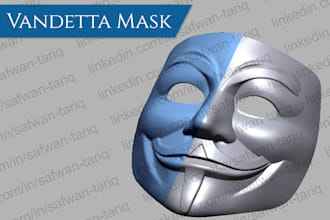 design 3d cad model reverse engineering for 3d printing ,edit stl mesh file
