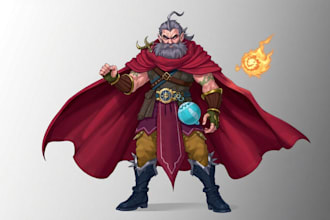 draw your dnd character art