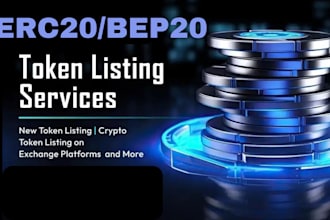 create custom token creation, smart contract, bep20  erc20 polygon
