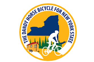 do super classic dandy horse logo cycling empire state trail