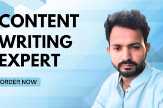 be your SEO content writer for blogs and articles