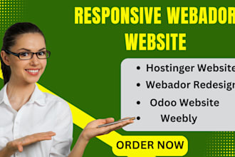 design webador, showit, odoo, duda, webflow