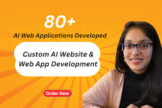create ai website and full stack web app