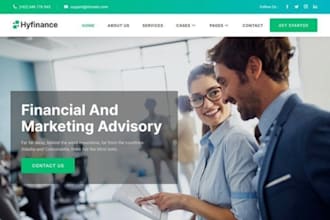 financial advisor website tax advisor website finance website financial website