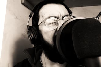 do a voice dubbing of characters in french male over 35 years old