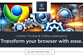 make a browser extension to automate your workflow