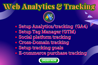 set up google analytics 4 and ga4 ecommerce tracking via GTM