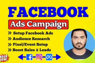 run profitable facebook meta ads campaign, expert fb meta ads manager
