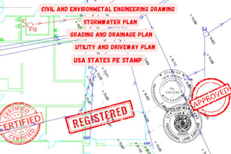 do grading ,drainage, utility,driveway, erosion and sediment control permit plan