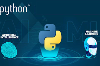develop machine learning and ai solutions using python