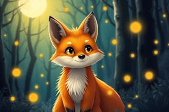 create beautiful and professional storybook illustrations