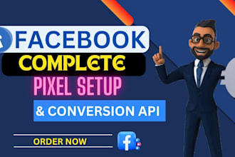setup meta facebook pixel and conversion API to get accurate data