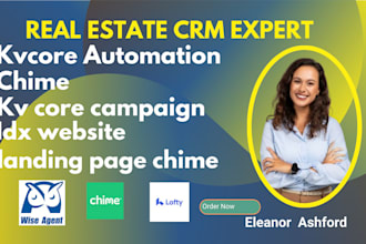 idx website integration of boltrail custom crm chime kvcore  for ultimate lead