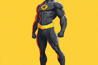 create a dc or marvel style comic book superhero character
