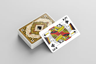 design custom playing cards poker deck