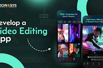do video editing app, photo editing app, camera app, video generator app