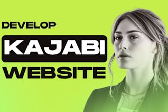 build kajabi website, design kajabi sales funnel landing page, online course