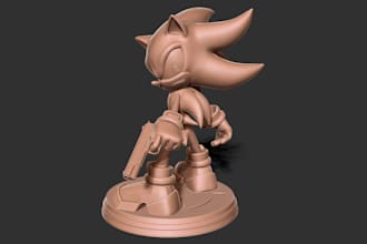 do action figures, game nft 3d toys,low poly animal,creature sculpt stl 3d print