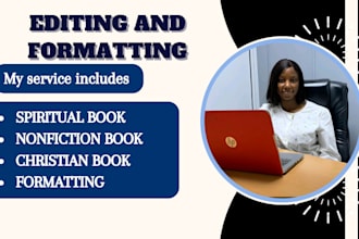 edit christian ebook, format spiritual or religious book, kdp nonfiction journal