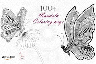 draw any coloring pages or mandala coloring pages