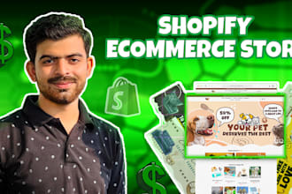 build shopify store or redesign shopify ecommerce website