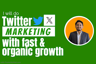 do twitter x marketing with fast organic growth