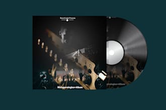 design professional album or cd cover art