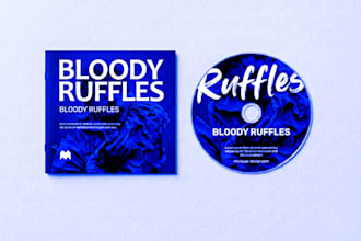 design professional album or cd cover art