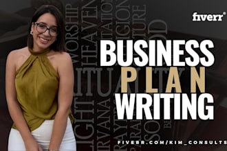 write your winning business plan and financials