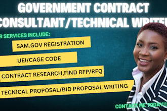 find rfp, write bid proposal, winning government contract, rfq, respond to rfp