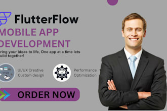 build flutterflow app flutter app flutter flow bubble app mobile app developer