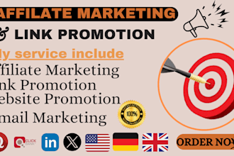 affiliate marketing, clickbank promotion, link and website promotion
