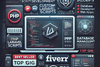 install PHP laravel script with custom functionality