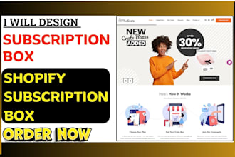 design subscription box shopify store shopify subscription box appstle