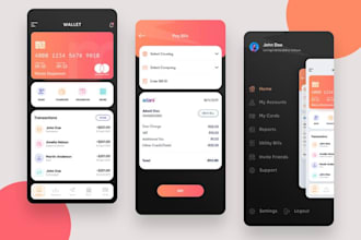 develop a custom fintech app, neo bank app, virtual bank app, loan bank app