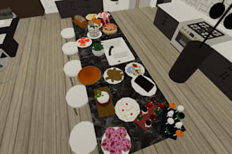 make you holiday and high level food in bloxburg