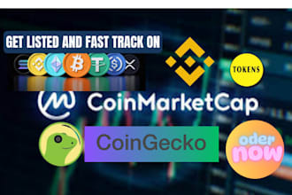 do token listing on coinmarketcap coingecko memecoin listing coin listing
