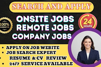 search and find remote jobs, apply for jobs on your behalf for you