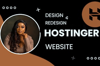 create hostinger website design, hostinger website redesign