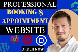 build booking and appointment website, airbnb website, hotel booking website