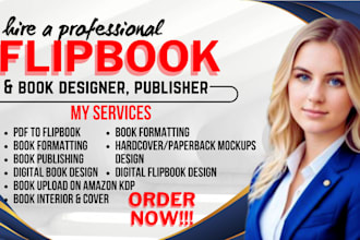 do interactive PDF,guidebook formatting,recipe,ya book,diary,ebook cover design