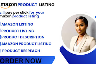 write top amazon listing SEO product descriptions product listing