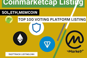 token listing on coinmarketcap and coingecko,cmc fasttrack listing expert