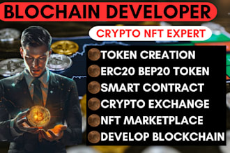develop erc20 bep20 sui token memecoin on ethereum solana binance smart contract