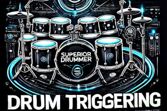 professional drum tracks and triggers in superior drummer