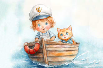 children book illustration and children book illustration