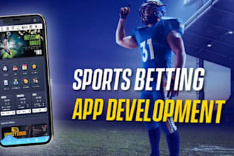 build fantasy sport bet app, sports bet website, live score app development
