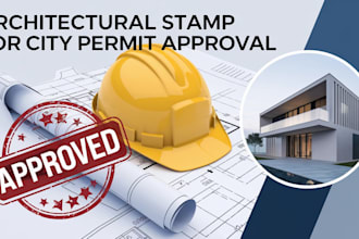 stamp architecture 2d floor plan engineering drawing mep for city permit 4u